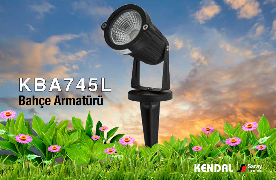 Kendal Elektrik KBA745L Bahçe Armatürü