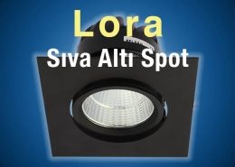 Pelsan Lora Sıva Altı Spot Armatür