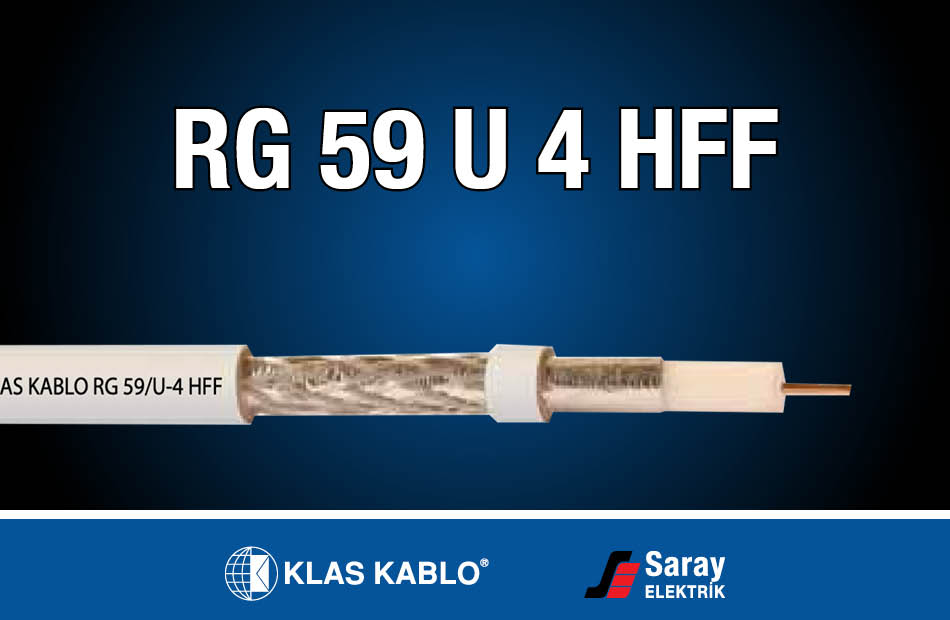 Klas Kablo RG 59 U 4 HFF