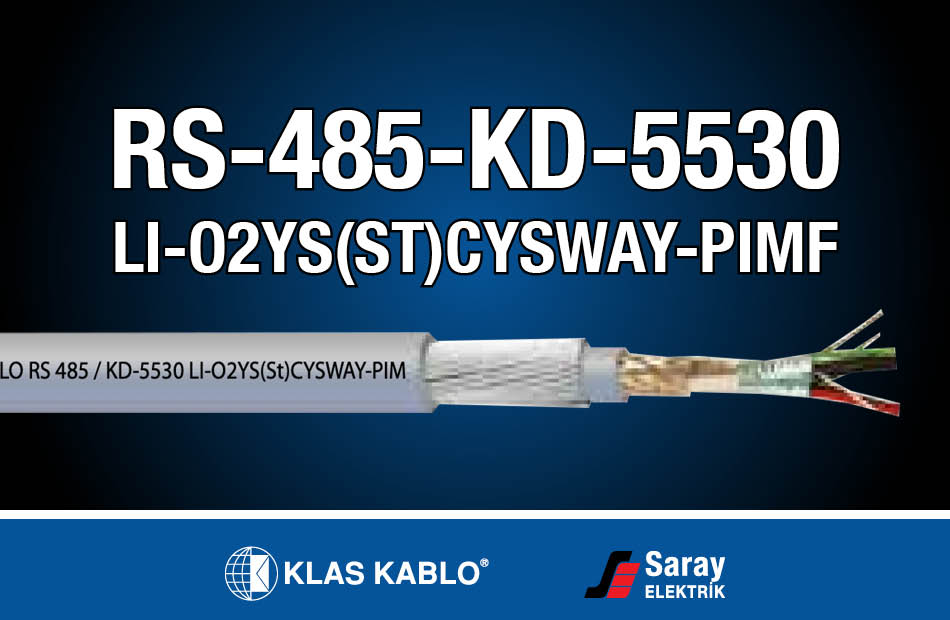 Klas Enerji RS 485 KD 5530 LI O2YS(St)CYSWAY PIMF