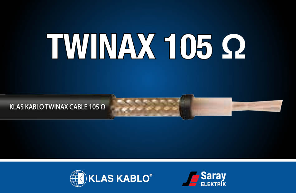 Klas Kablo TWINAX 105 Ω Data Kablosu