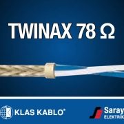 Klas Enerji TWINAX 78 Ohm Data Kablosu