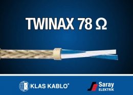 Klas Enerji TWINAX 78 Ohm Data Kablosu