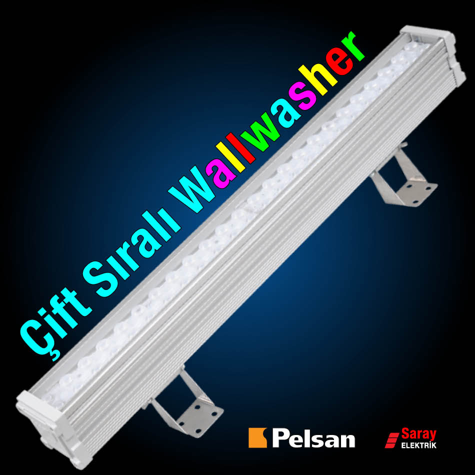 Pelsan Çift Sıralı Wallwasher