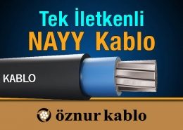 Öznur Kablo Tek İletkenli NAYY Kablo