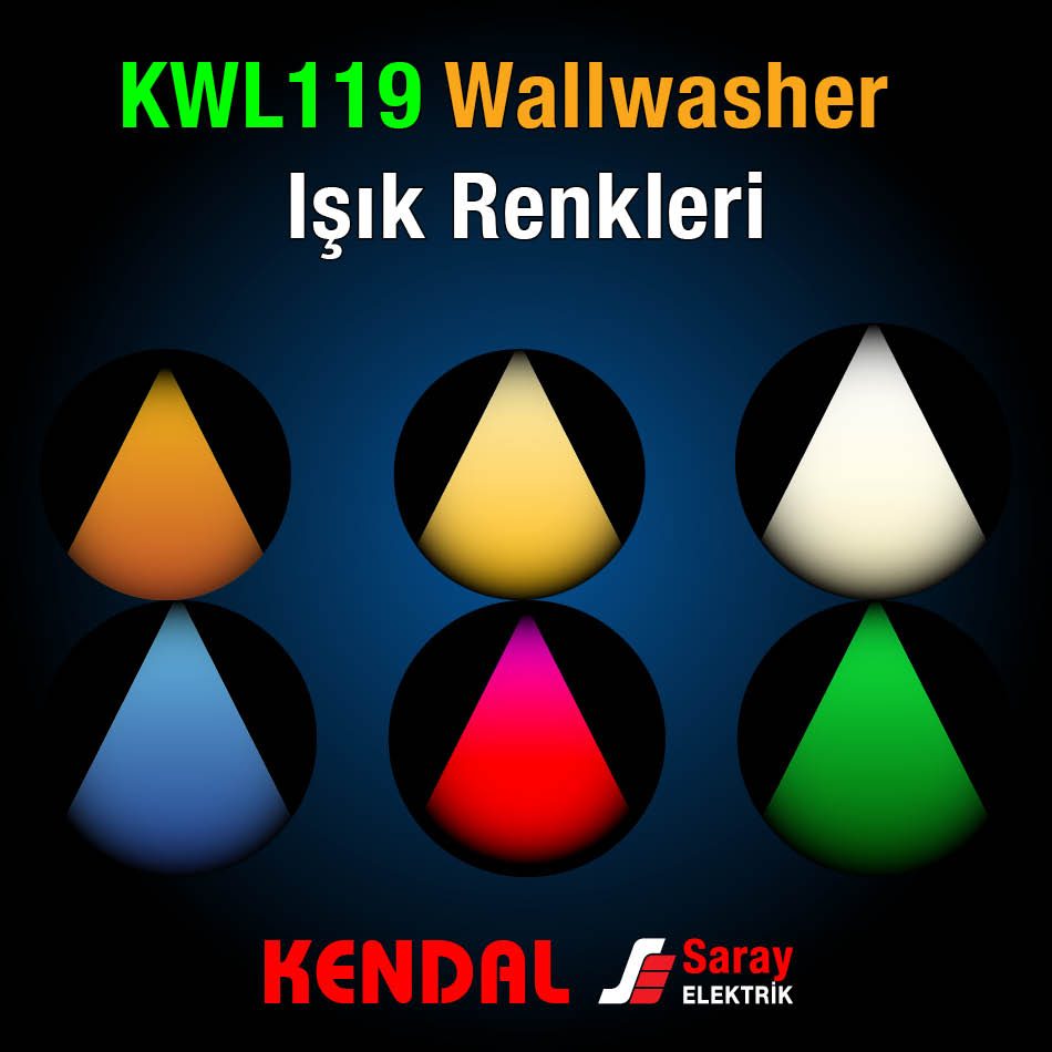 KWL119 Işık Renkleri