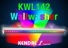 Kendal KWL142 Wallwasher Güç 27 W, Boyut 75 cm, RGB
