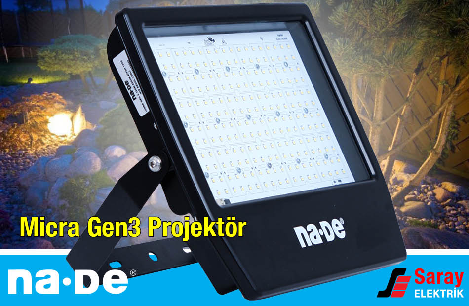 Nade Micra Gen3 Led Projektör  M14 Serisi