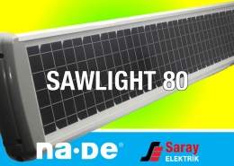 SawLight 80 Solar Enerjili Armatür