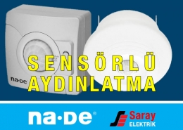 Nade nElektronik Sensörlü Aydınlatma Ürünleri