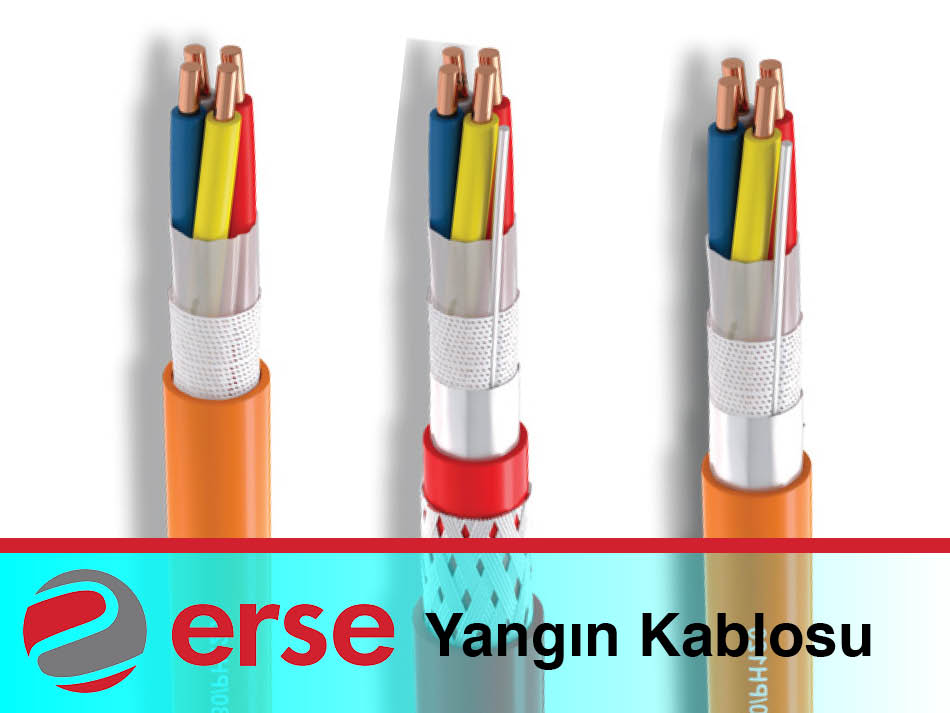 Erse Yangın Alarm Kablosu Ervital Yangına Dayanıklı