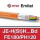 Ervital JE-H(St)H…Bd FE180/PH120 Yangın Kablosu